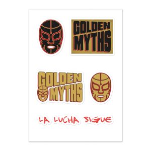 Lámina de pegatinas - Golden Myths