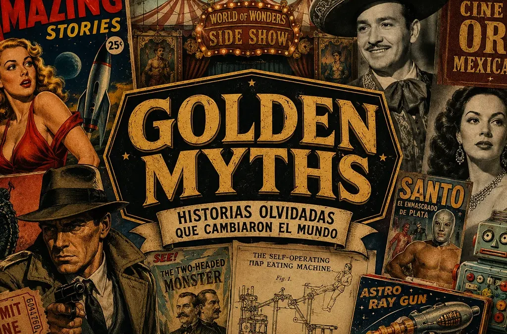 Golden Myths: Cultura Pulp, Cine de Oro y Curiosidades Olvidadas