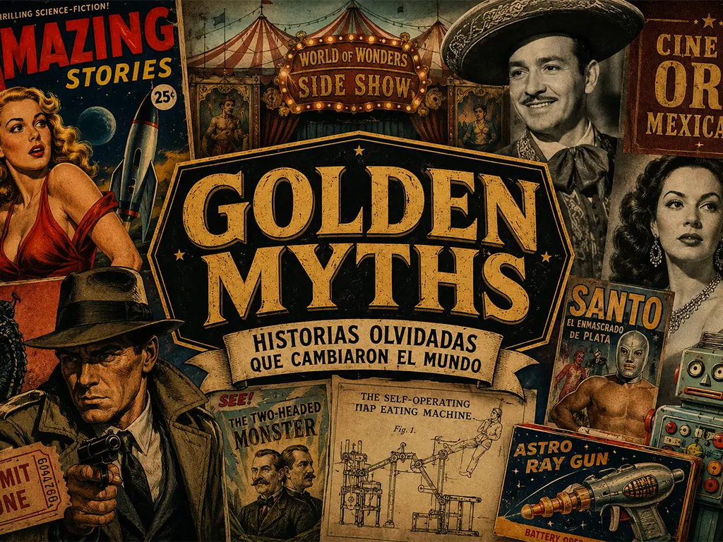 Golden Myths: Cultura Pulp, Cine de Oro y Curiosidades Olvidadas