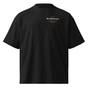 La Llorona – Camiseta Oversize Orgánica de Cuello Alto Unisex